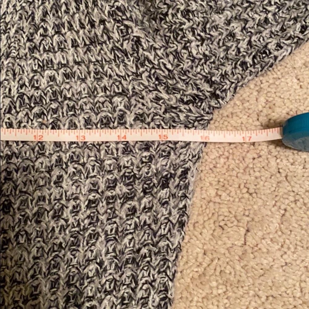 Derek ♥️ Gray Open Face Cardigan, Small - Picture 5 of 8